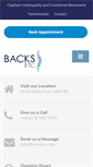 Mobile Screenshot of be-osteo.com